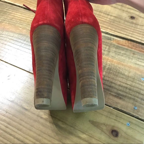 Jeffrey Campbell lita suede leather booties - Picture 7 of 7